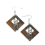 Bella Timber Charm Drop Earrings